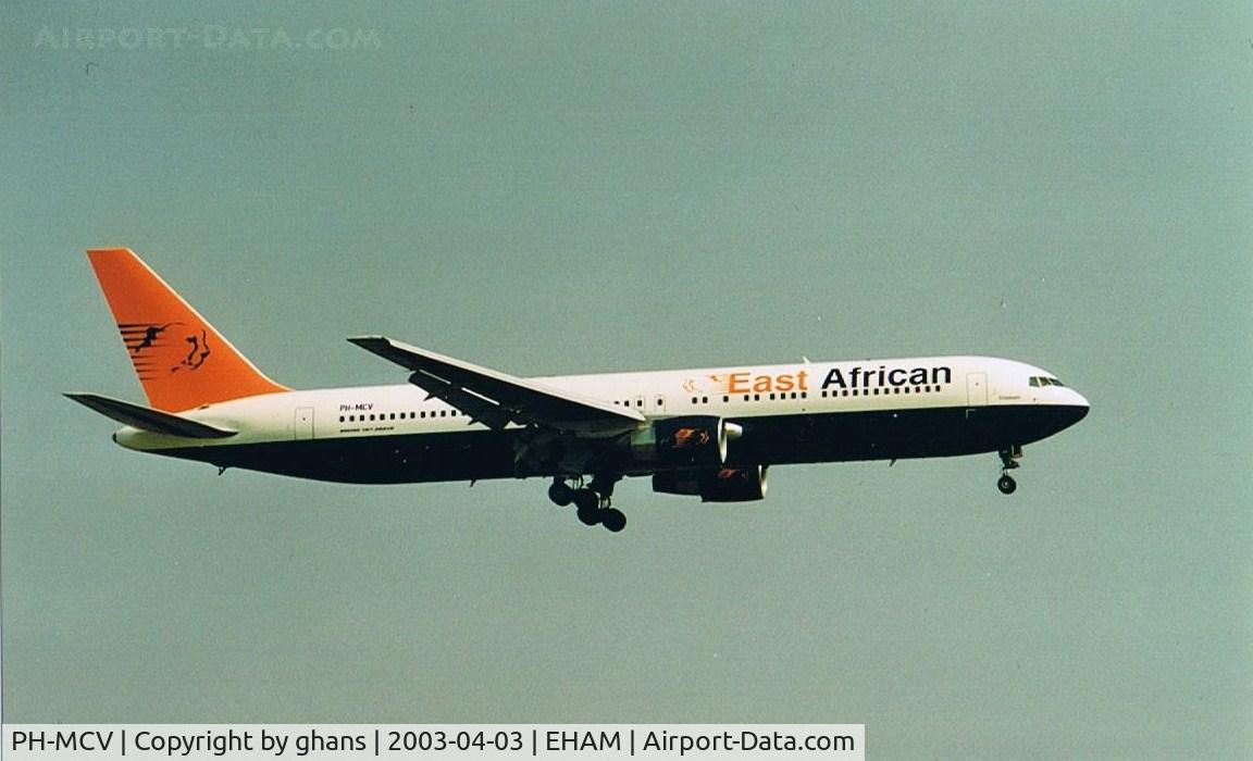 PH-MCV, 1995 Boeing 767-31A C/N 27619, East African to become 5Y-QQQ