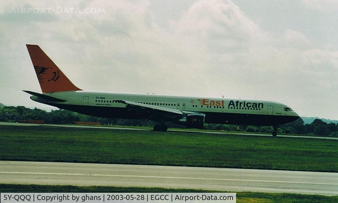 5Y-QQQ, 1995 Boeing 767-31A C/N 27619, Charter for the Championleage Finals