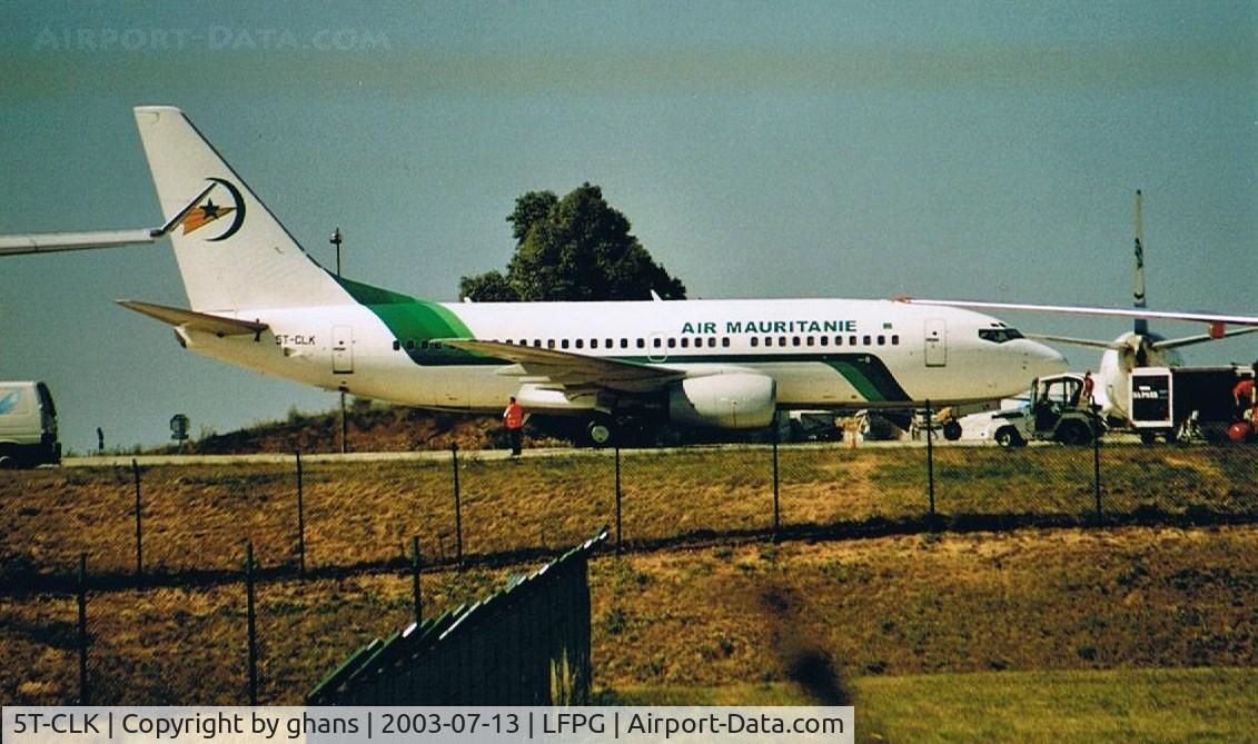 5T-CLK, 1998 Boeing 737-7Q8 C/N 28210, Taxi to the ramp