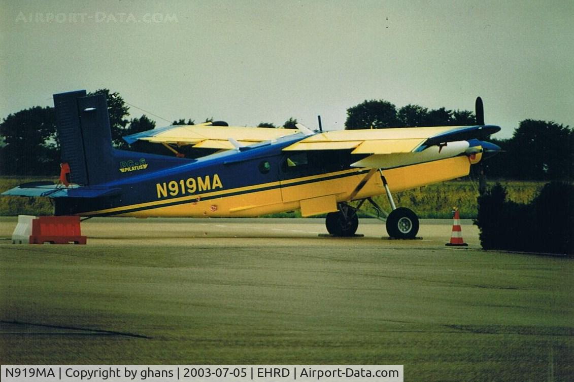 N919MA, Pilatus PC-6/B2-H4 Turbo Porter C/N 919, Used for parajumping
