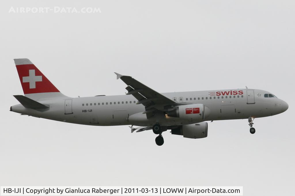 HB-IJI, 1996 Airbus A320-214 C/N 0577, SWISS @ VIE