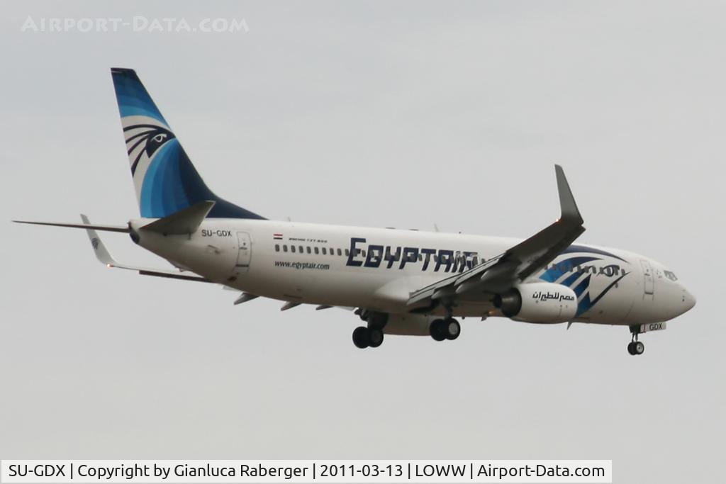 SU-GDX, 2010 Boeing 737-866 C/N 40757, EGYPTAIR @ VIE