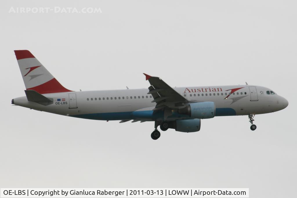 OE-LBS, 2000 Airbus A320-214 C/N 1189, Austrian @ VIE