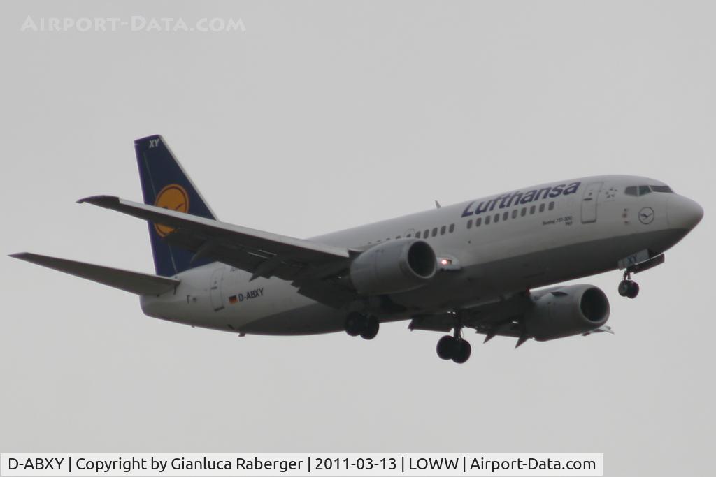 D-ABXY, 1989 Boeing 737-330 C/N 24563, Lufthansa @ VIE
