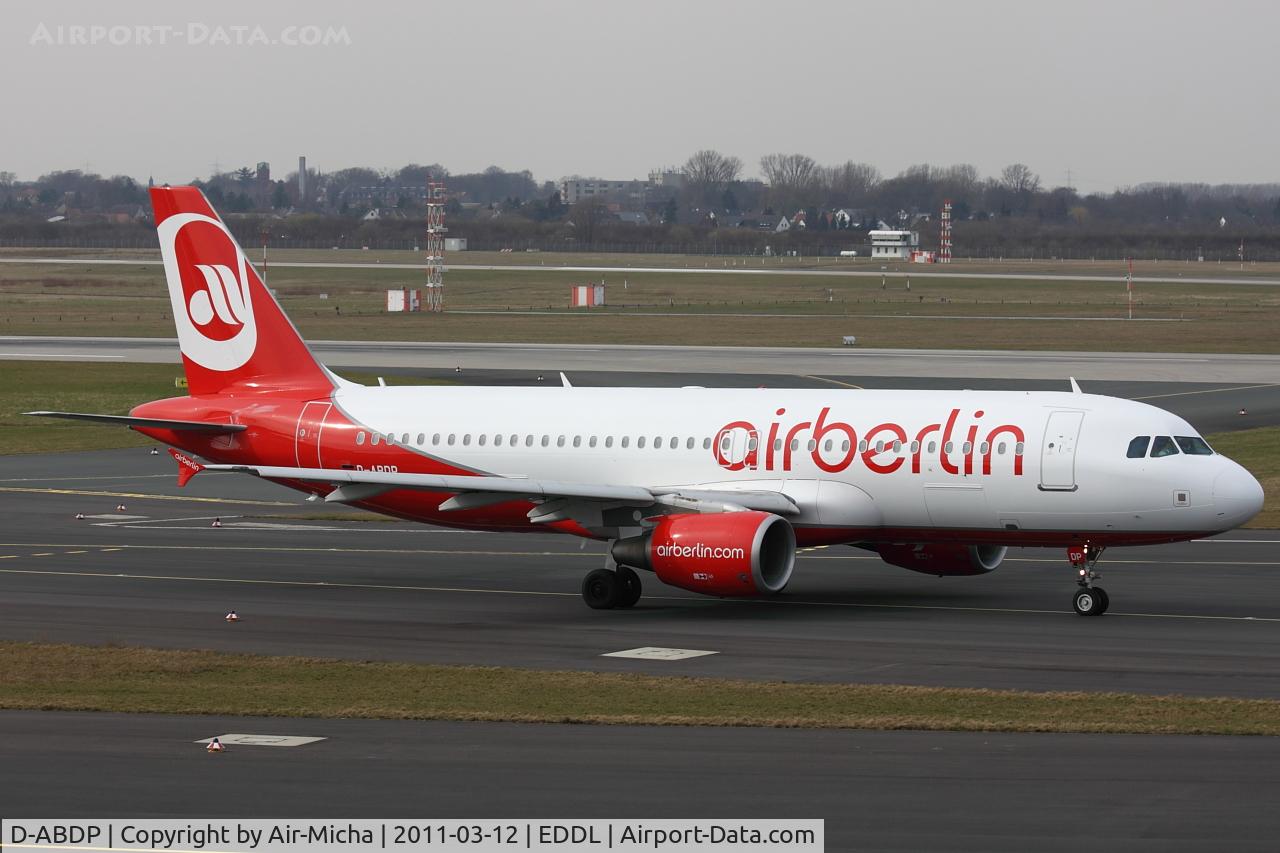 D-ABDP, 2007 Airbus A320-214 C/N 3093, Air Berlin, Airbus A320-214, CN: 3093