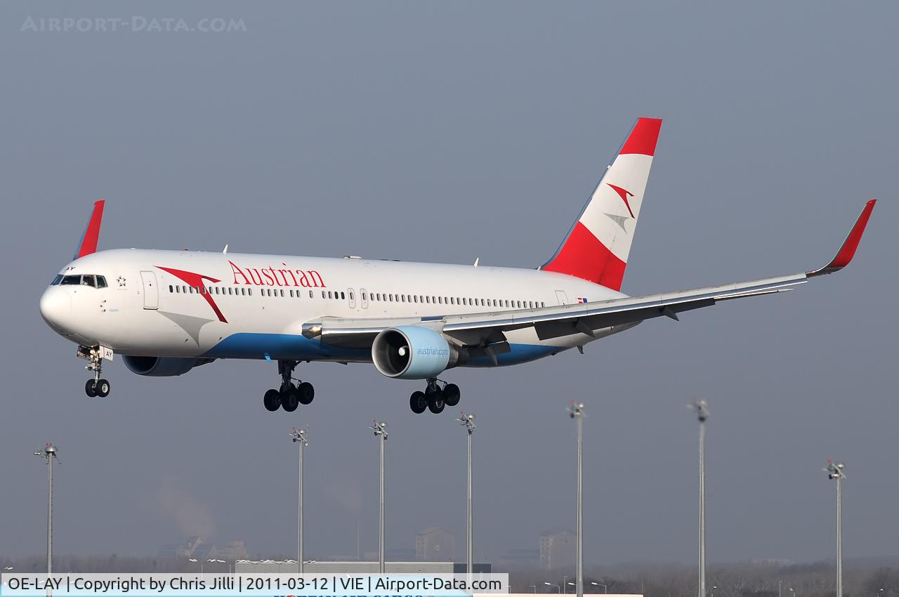 OE-LAY, 1998 Boeing 767-3Z9/ER C/N 29867, Austrian Airlines