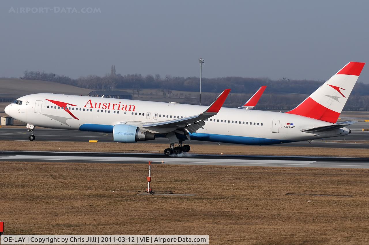 OE-LAY, 1998 Boeing 767-3Z9/ER C/N 29867, Austrian Airlines