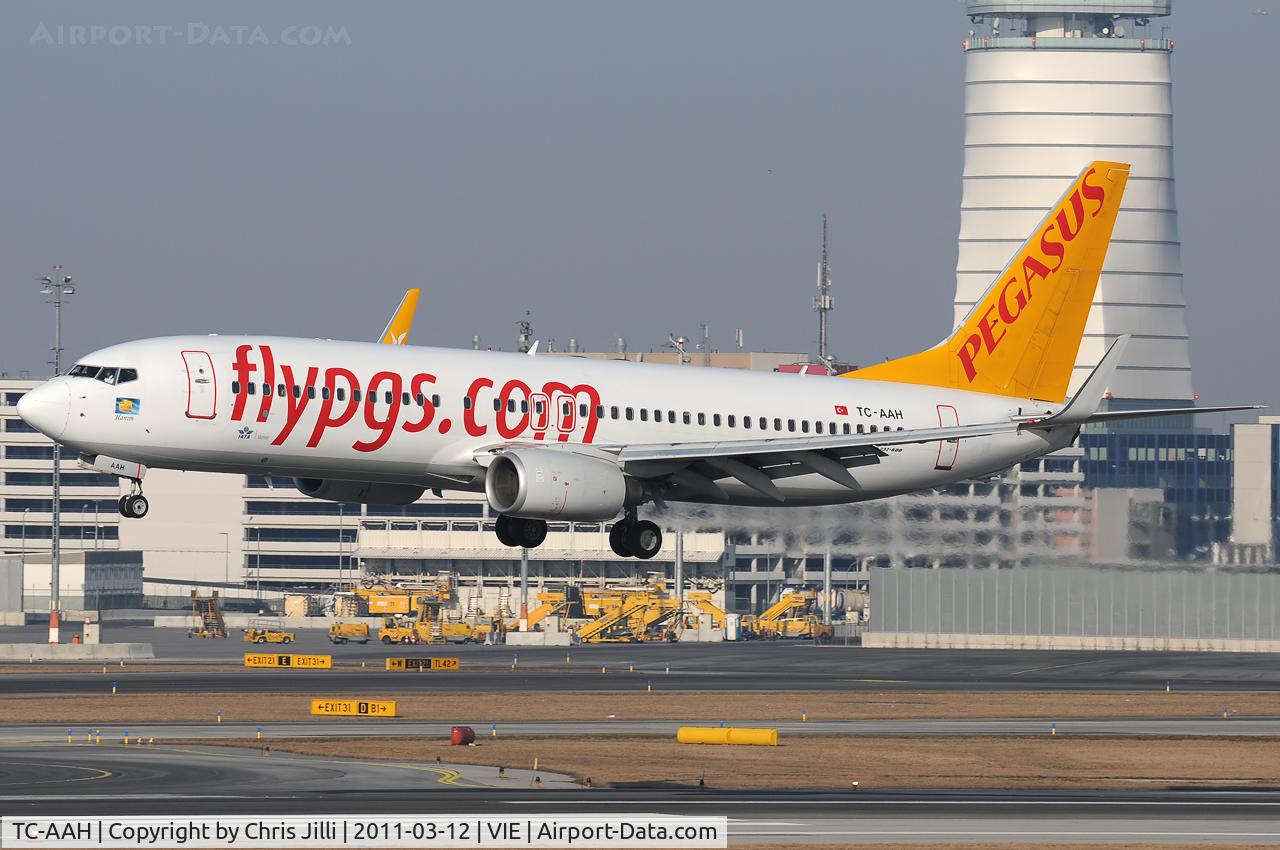 TC-AAH, 2008 Boeing 737-82R C/N 35701/2496, PEGASUS