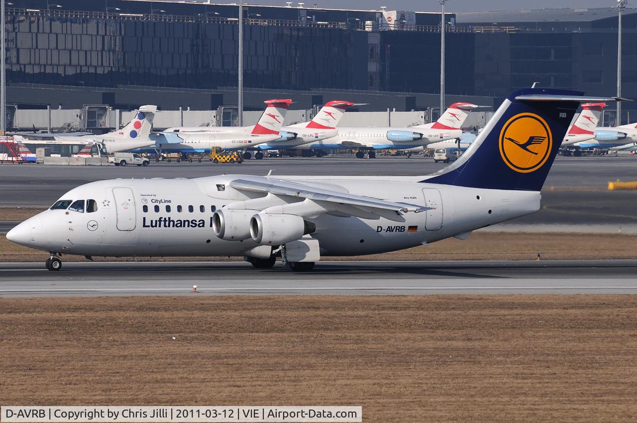 D-AVRB, 1994 British Aerospace Avro 146-RJ85 C/N E.2253, Lufthansa