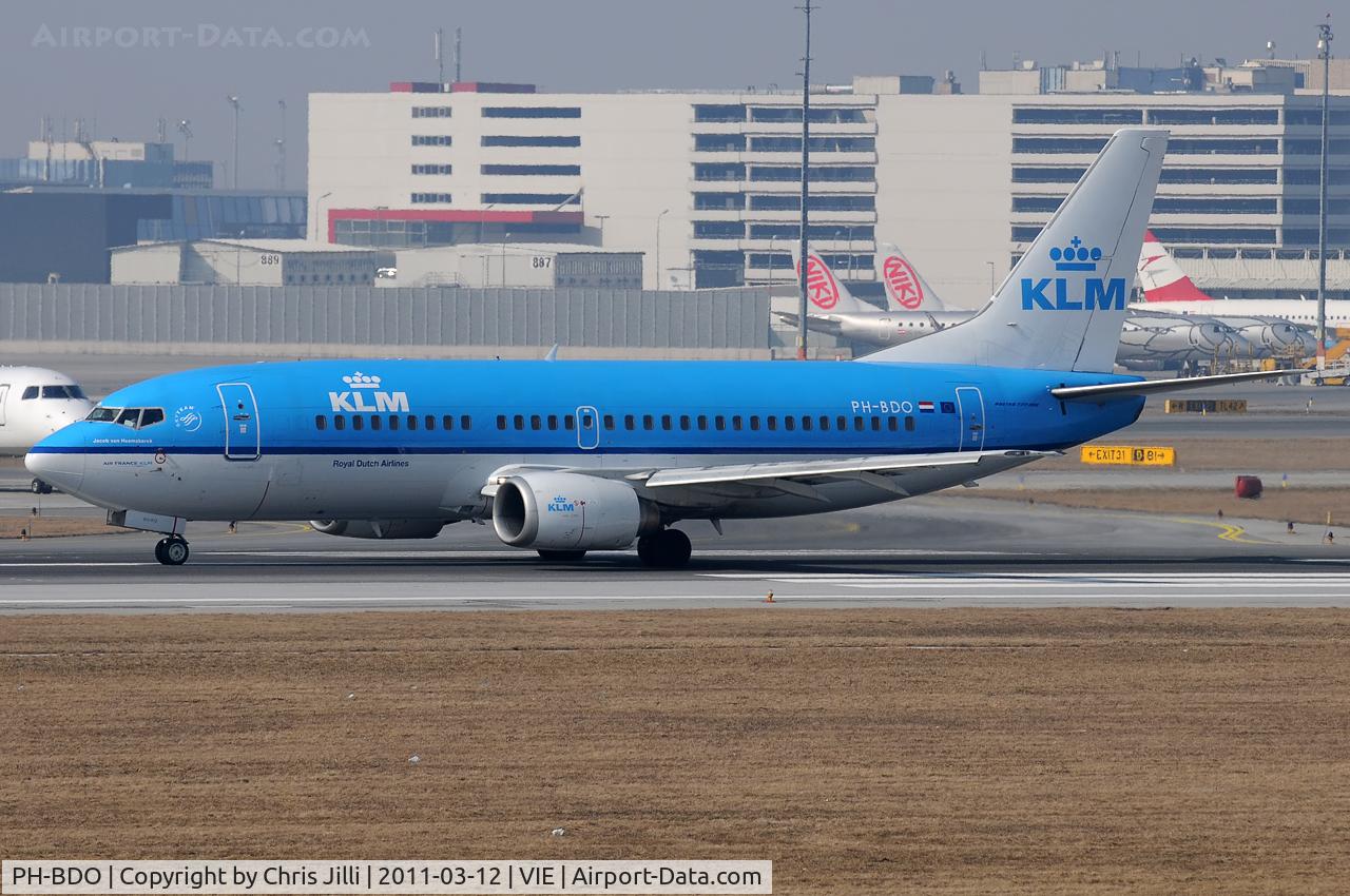 PH-BDO, 1988 Boeing 737-306 C/N 24262, KLM