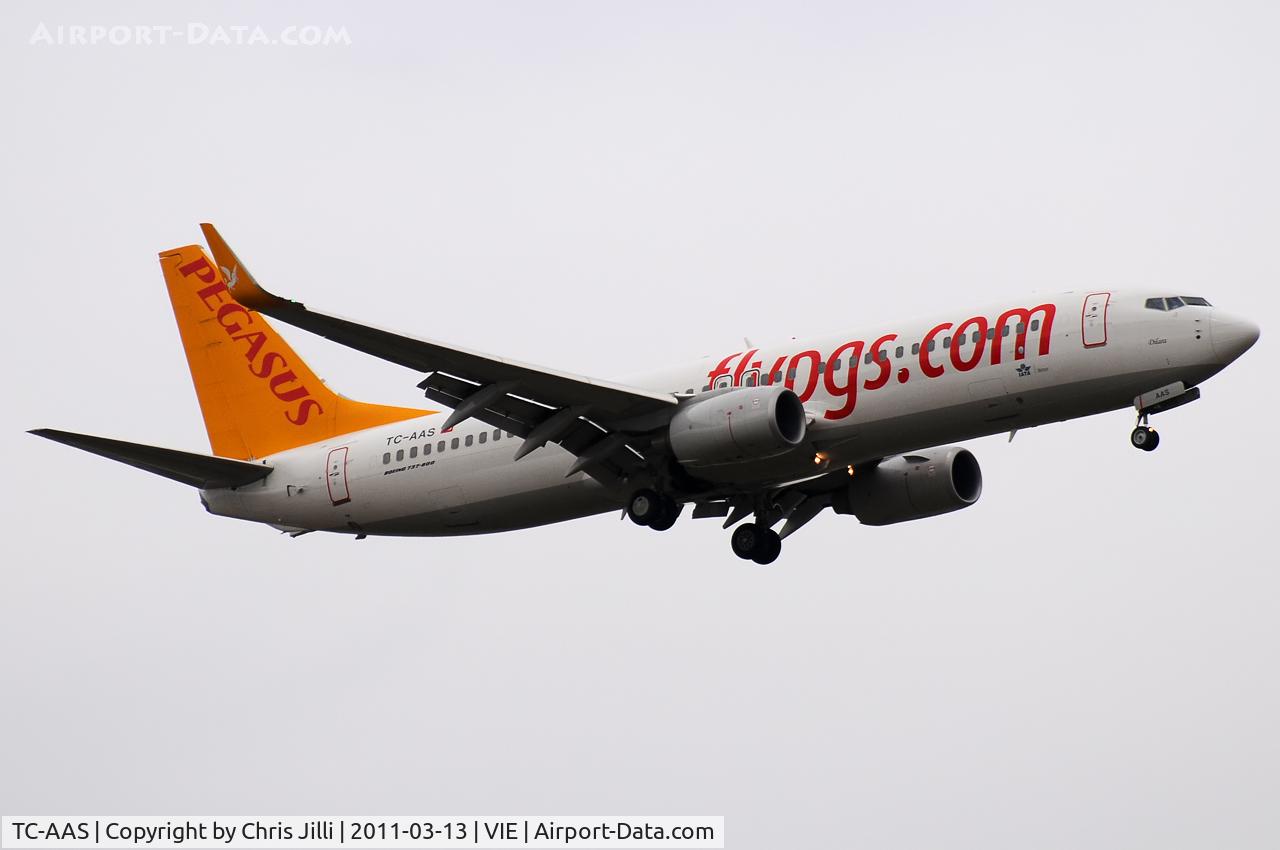 TC-AAS, 2010 Boeing 737-82R C/N 40871, PEGASUS