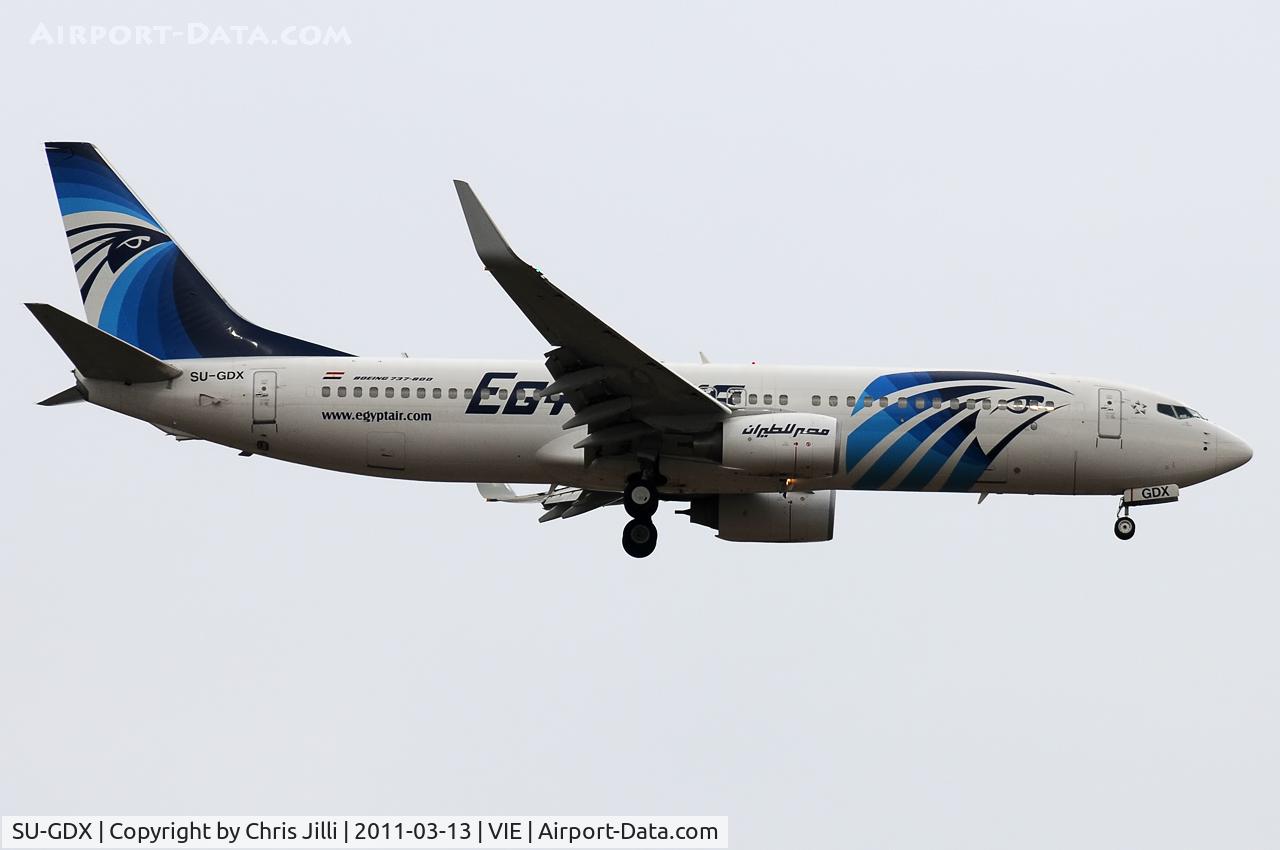 SU-GDX, 2010 Boeing 737-866 C/N 40757, Egyptair