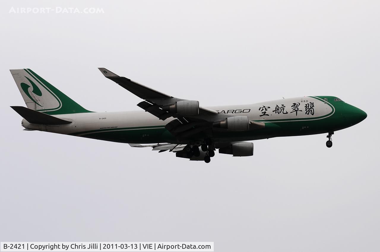 B-2421, 2007 Boeing 747-4EVF/ER/SCD C/N 35169, Jade Cargo
