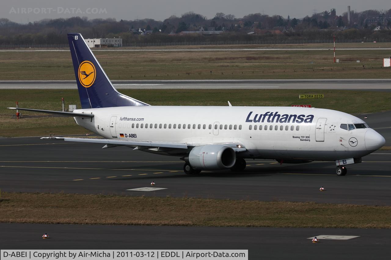 D-ABEI, 1991 Boeing 737-330 C/N 25359, Lufthansa, Name: Bamberg