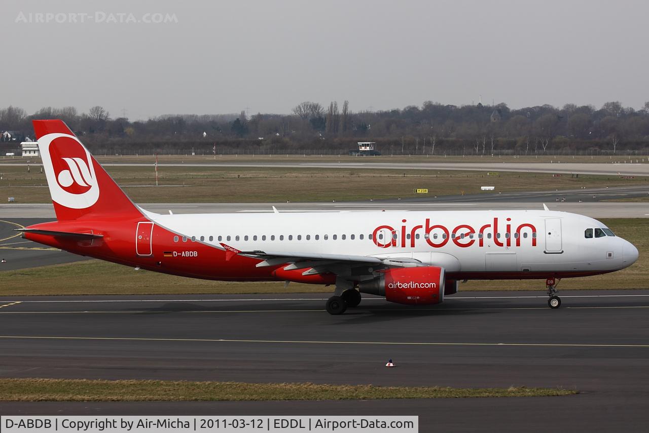 D-ABDB, 2005 Airbus A320-214 C/N 2619, Air Berlin