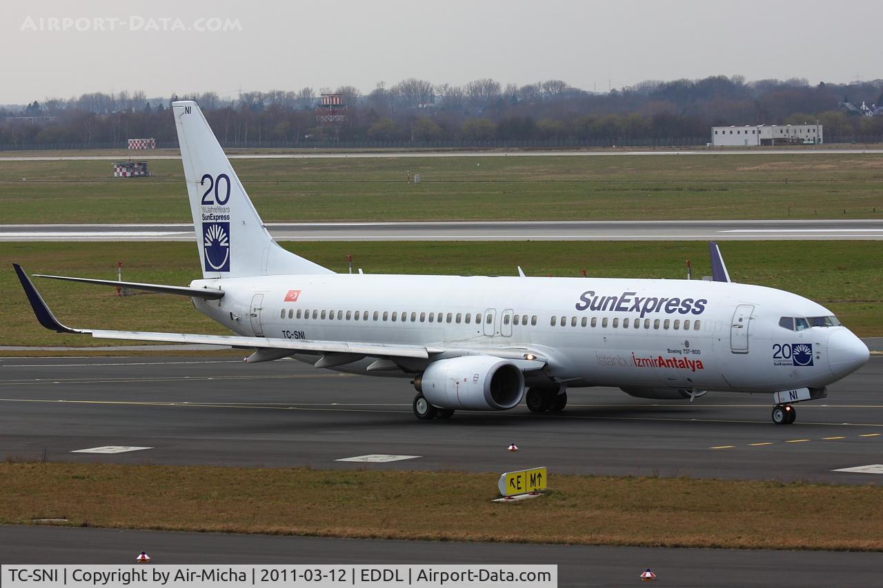 TC-SNI, 2005 Boeing 737-8FH C/N 29671, SunExpress