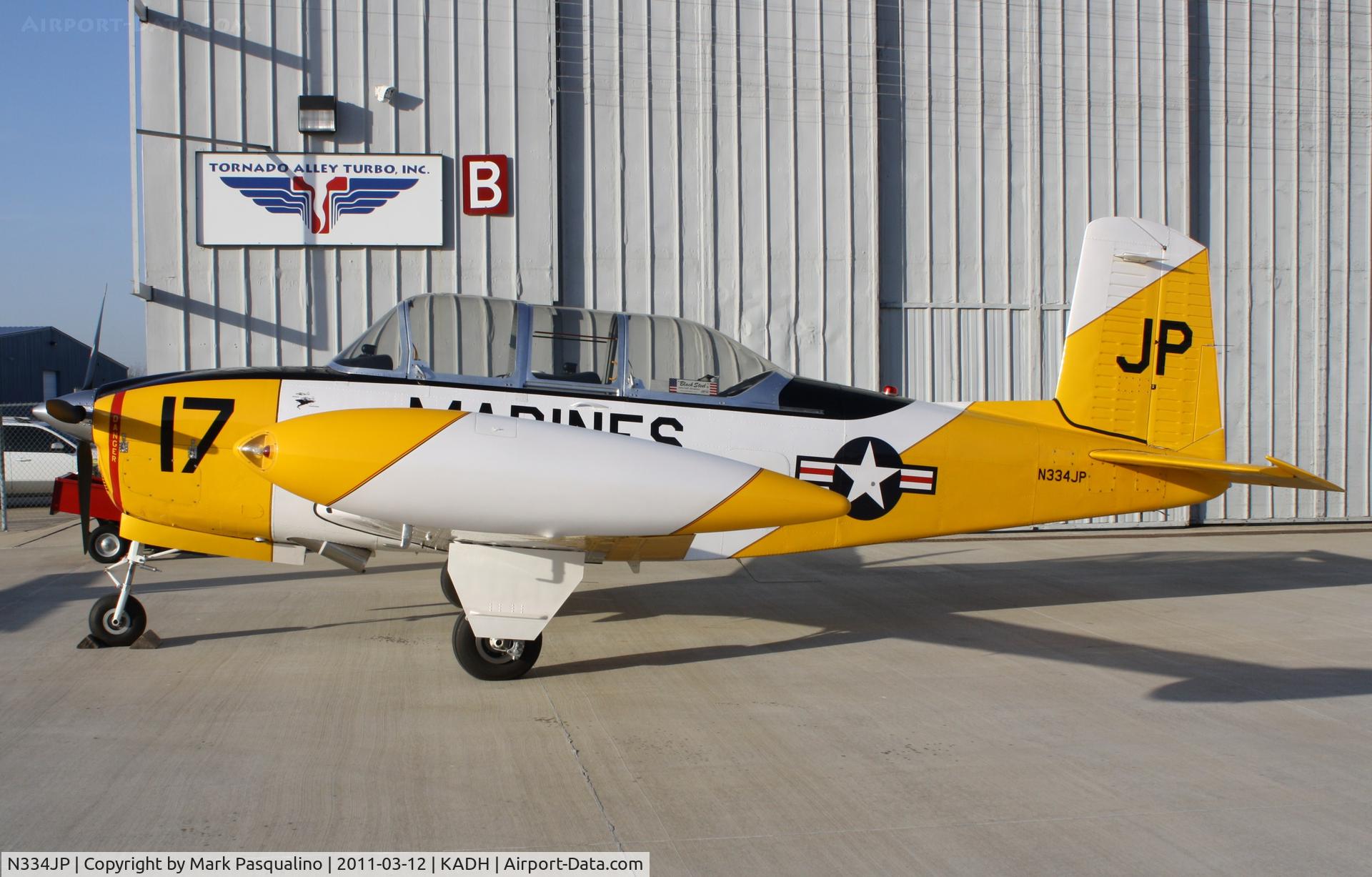 N334JP, 1957 Beech T-34B C/N 144003, Beech T-34B