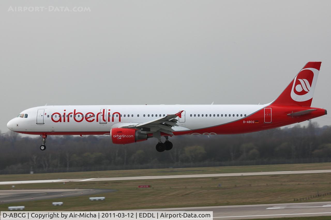 D-ABCG, 2003 Airbus A321-211 C/N 1988, Air Berlin
