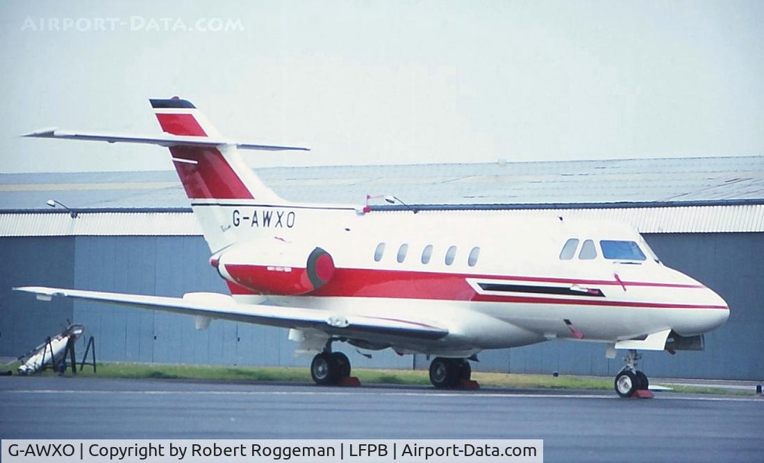 G-AWXO, 1969 Hawker Siddeley HS.125 Series 400B C/N 25178, 1970's.