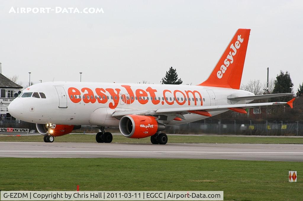 G-EZDM, 2008 Airbus A319-111 C/N 3571, easyJet