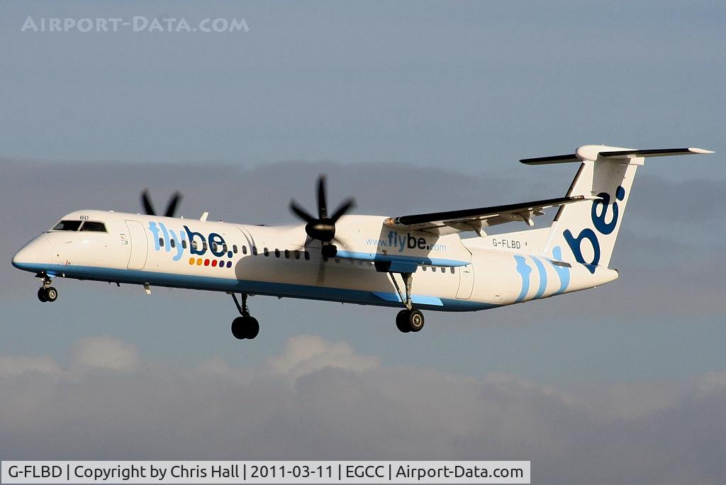 G-FLBD, 2009 De Havilland Canada DHC-8-402Q Dash 8 C/N 4259, flybe