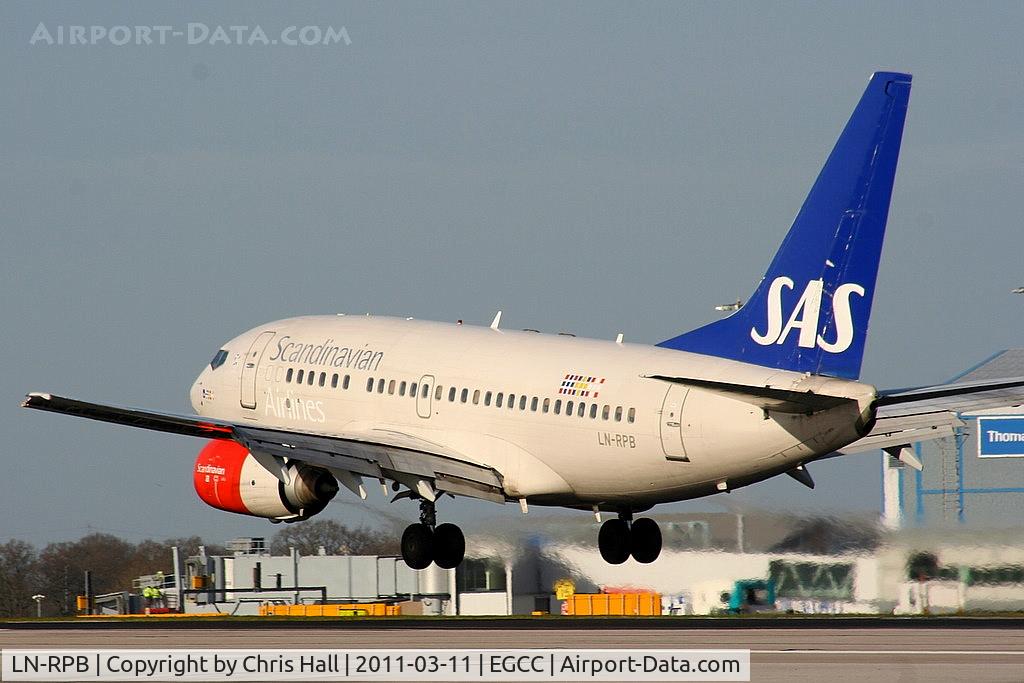 LN-RPB, 1998 Boeing 737-683 C/N 28294, Scandinavian Airlines