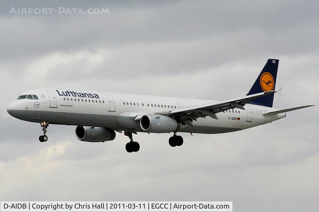D-AIDB, 2010 Airbus A321-231 C/N 4545, Lufthansa