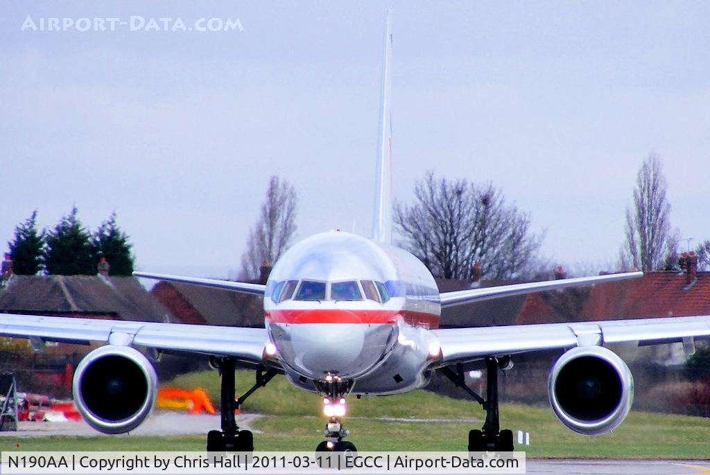 N190AA, 2001 Boeing 757-223 C/N 32384, American Airlines