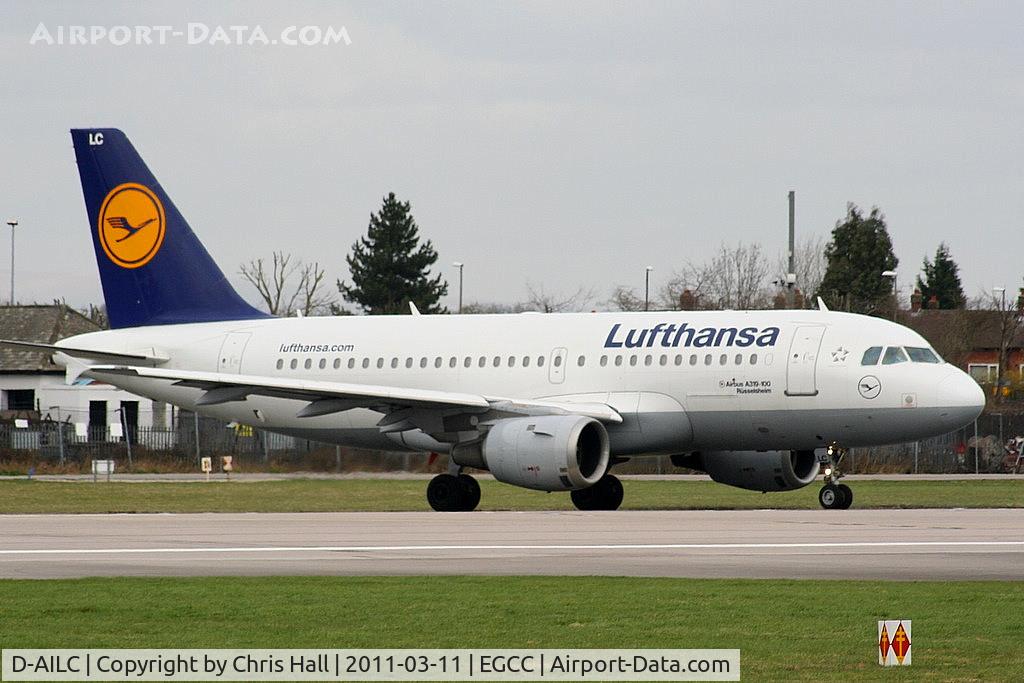 D-AILC, 1996 Airbus A319-114 C/N 616, Lufthansa