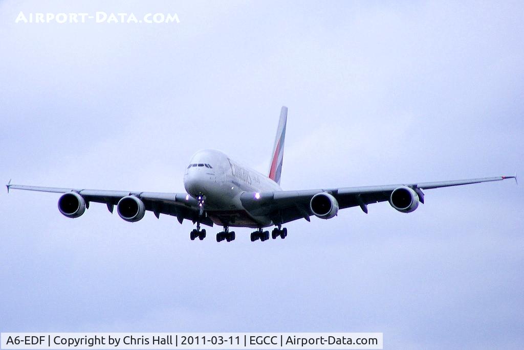 A6-EDF, 2006 Airbus A380-861 C/N 007, Emirates