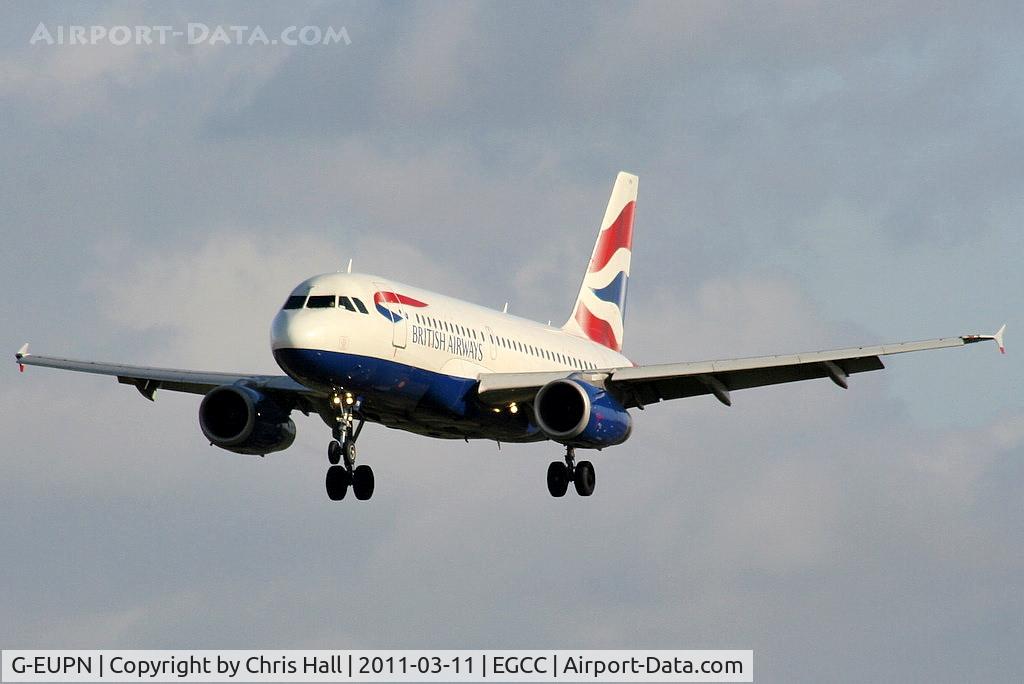 G-EUPN, 2000 Airbus A319-131 C/N 1261, British Airways