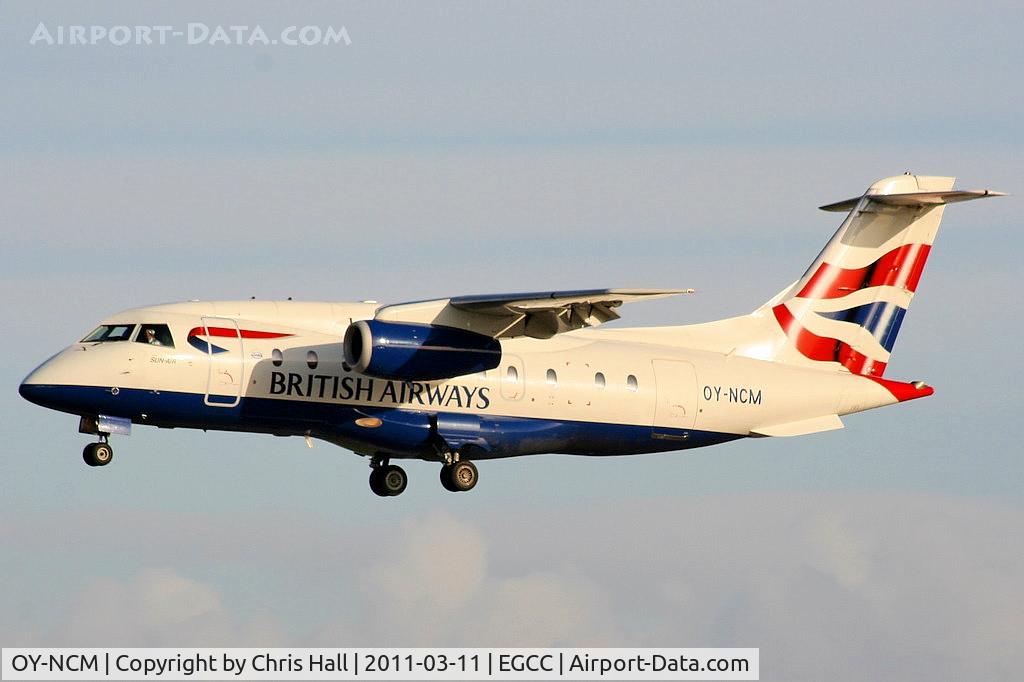 OY-NCM, 2001 Fairchild Dornier 328-300 328JET C/N 3190, Sun Air