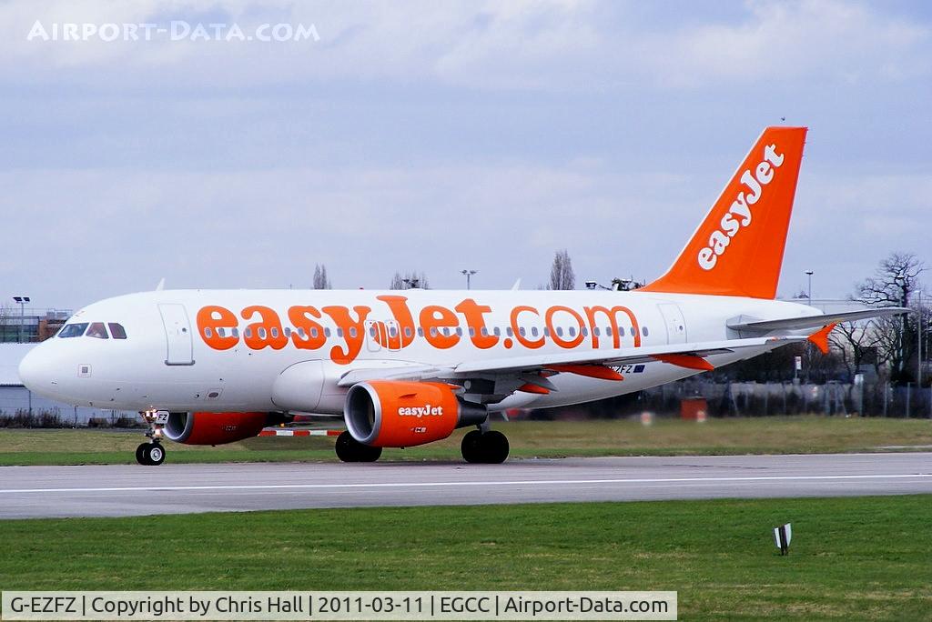 G-EZFZ, 2010 Airbus A319-111 C/N 4425, easyJet