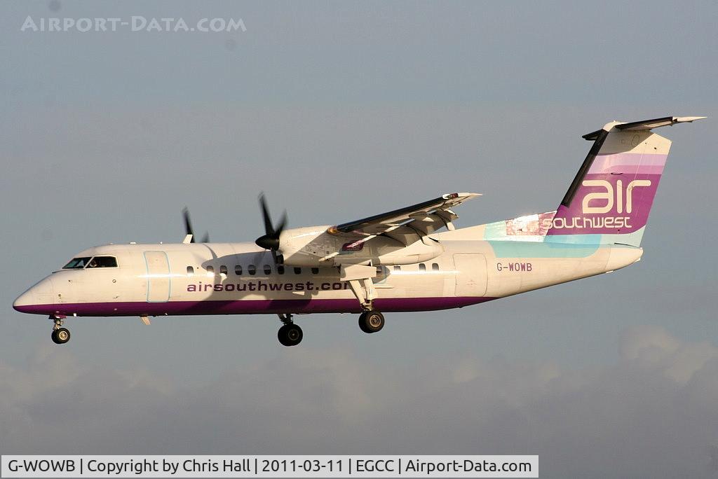 G-WOWB, 1992 De Havilland Canada DHC-8-311 Dash 8 C/N 334, Air Southwest