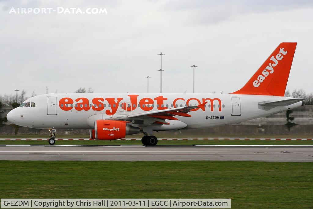 G-EZDM, 2008 Airbus A319-111 C/N 3571, easyJet