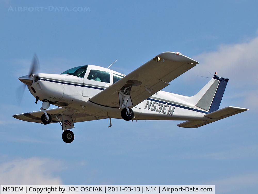 N53EM, 1976 Beech B24R Sierra C/N MC-395, Leaving N14