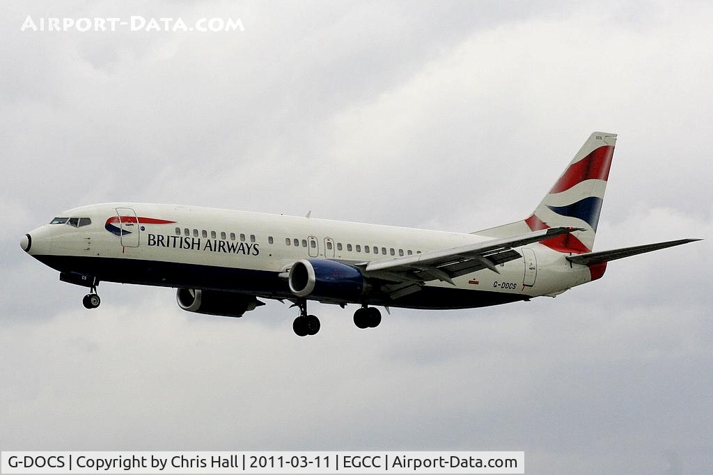 G-DOCS, 1992 Boeing 737-436 C/N 25852, British Airways