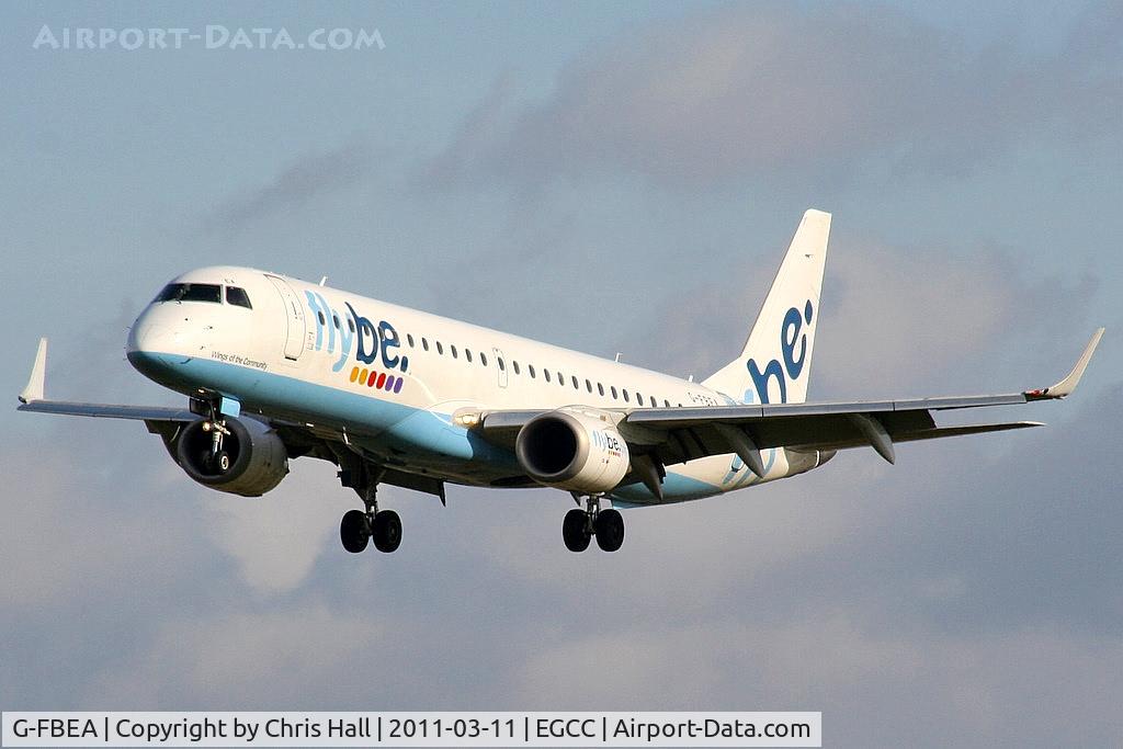 G-FBEA, 2006 Embraer 195LR (ERJ-190-200LR) C/N 19000029, flybe