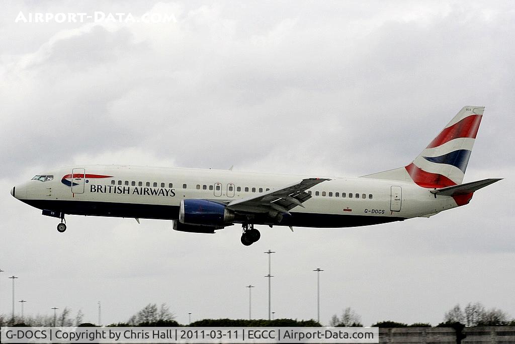 G-DOCS, 1992 Boeing 737-436 C/N 25852, British Airways