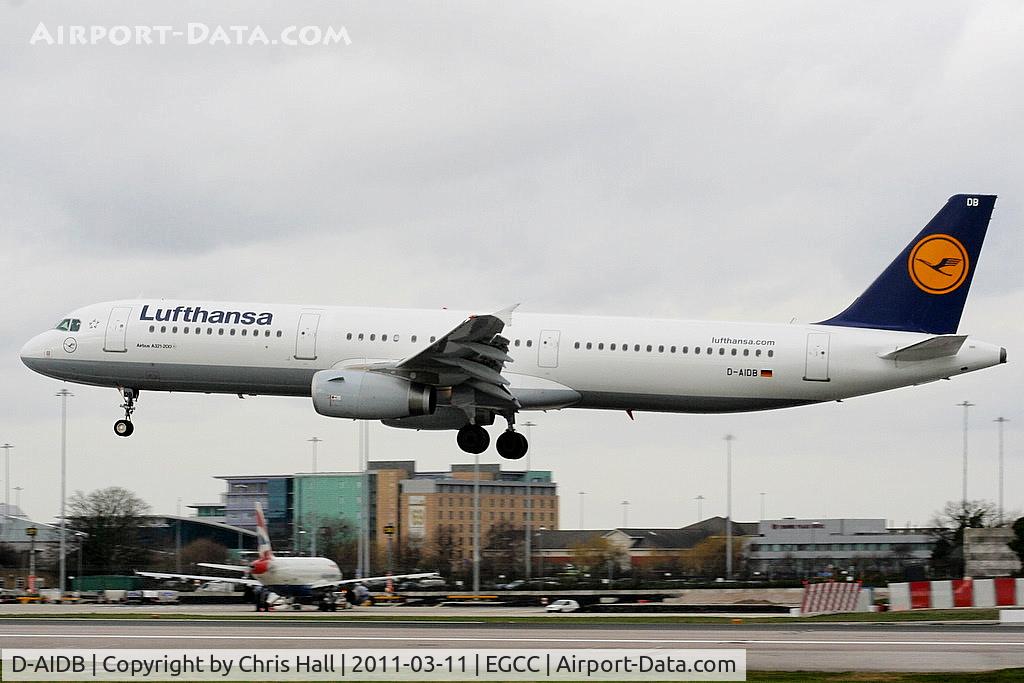 D-AIDB, 2010 Airbus A321-231 C/N 4545, Lufthansa