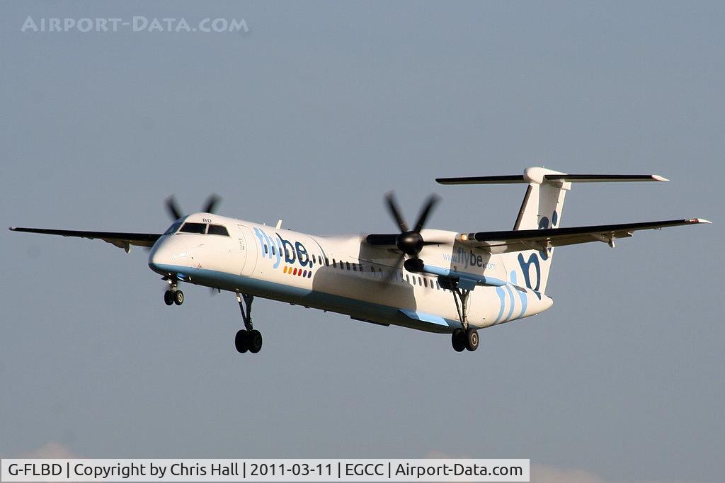 G-FLBD, 2009 De Havilland Canada DHC-8-402Q Dash 8 C/N 4259, flybe