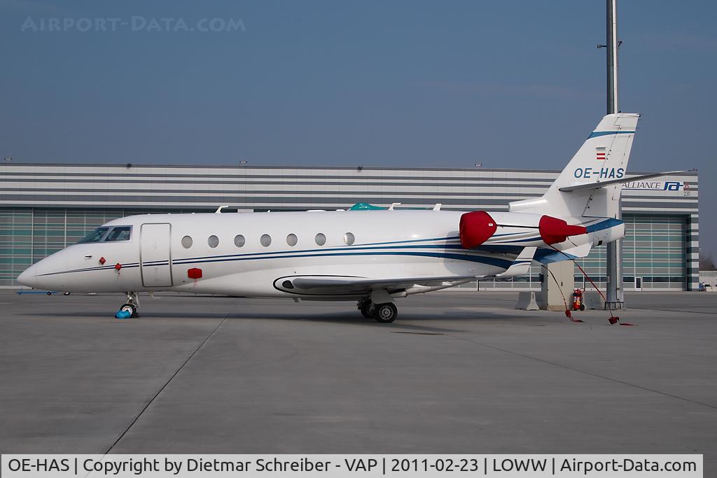 OE-HAS, 2009 Israel Aerospace Industries Gulfstream 200 C/N 206, Gulfstream 200