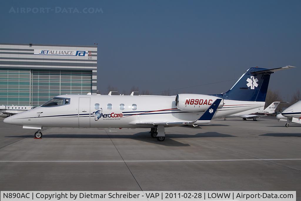 N890AC, 1983 Gates Learjet 55 C/N 92, Learjet 55