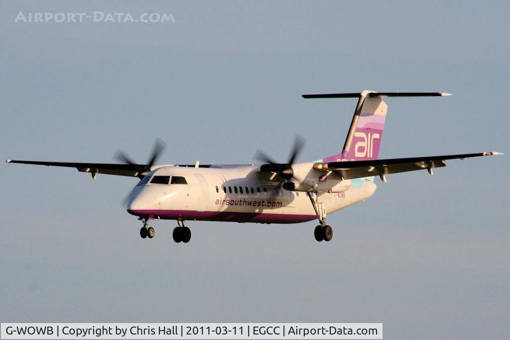 G-WOWB, 1992 De Havilland Canada DHC-8-311 Dash 8 C/N 334, Air Southwest