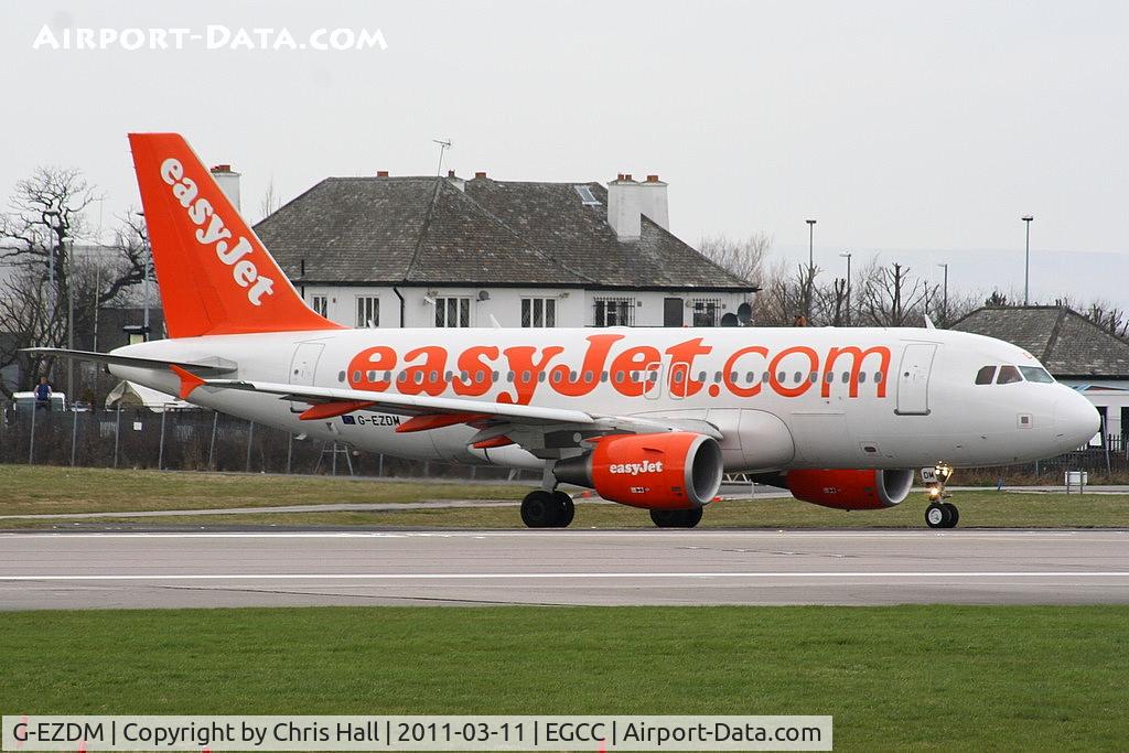 G-EZDM, 2008 Airbus A319-111 C/N 3571, easyJet