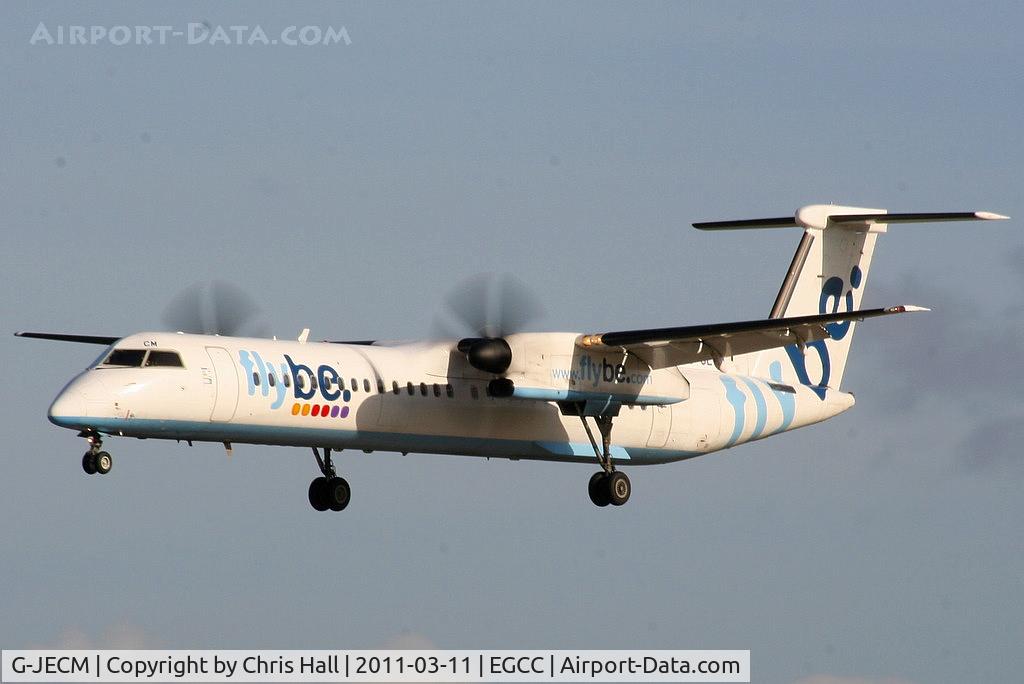 G-JECM, 2005 De Havilland Canada DHC-8-402Q Dash 8 C/N 4118, flybe
