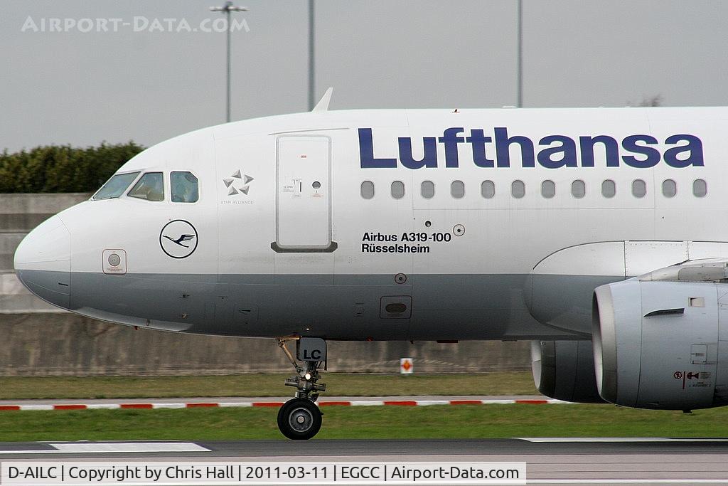 D-AILC, 1996 Airbus A319-114 C/N 616, Lufthansa