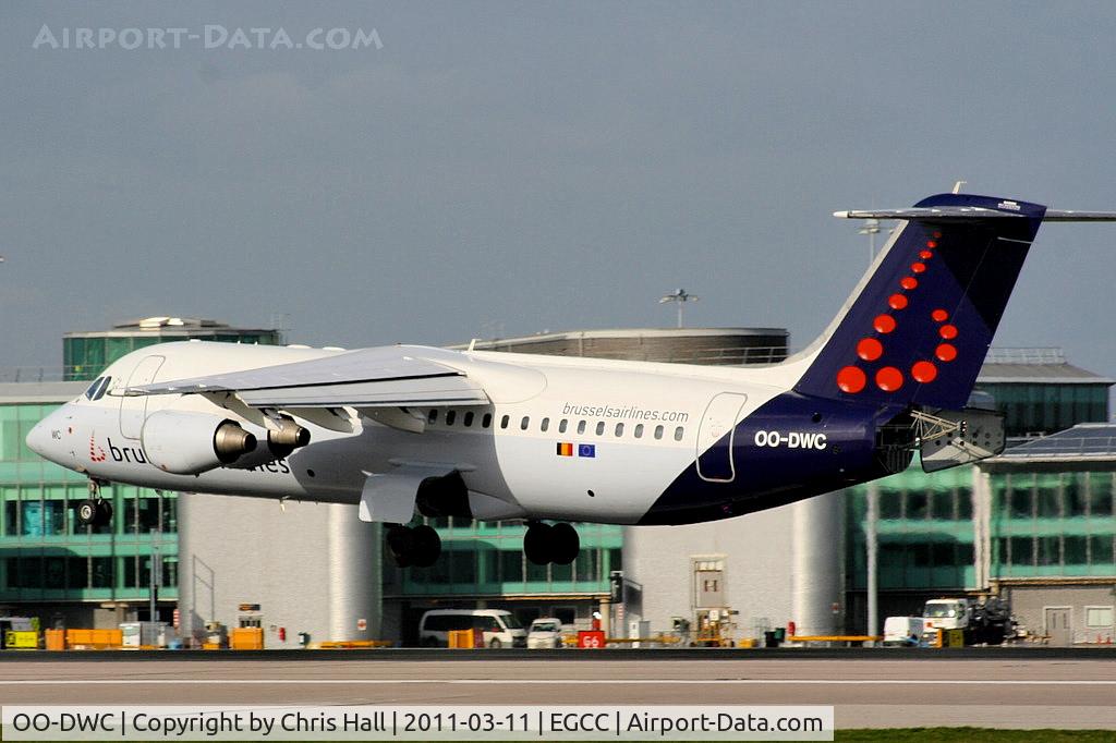 OO-DWC, 1998 British Aerospace Avro 146-RJ100 C/N E3322, Brussels Airlines