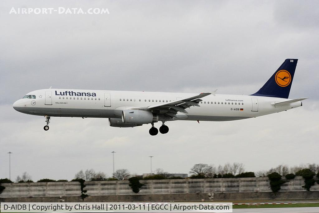 D-AIDB, 2010 Airbus A321-231 C/N 4545, Lufthansa