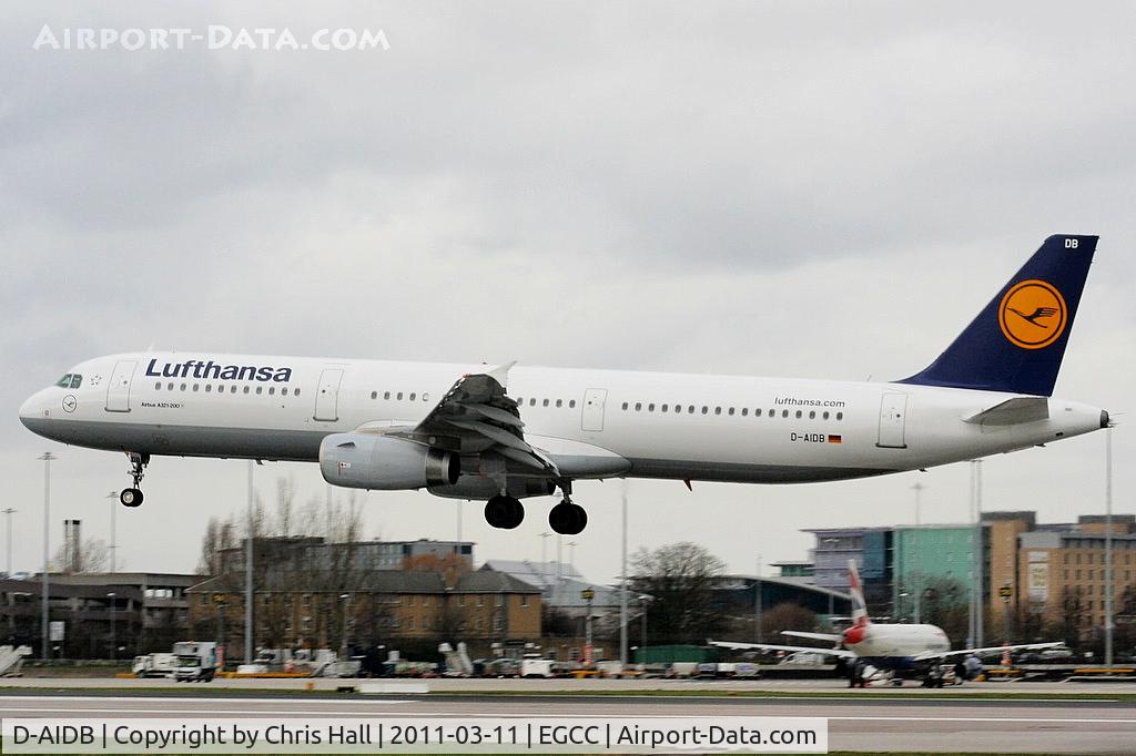 D-AIDB, 2010 Airbus A321-231 C/N 4545, Lufthansa